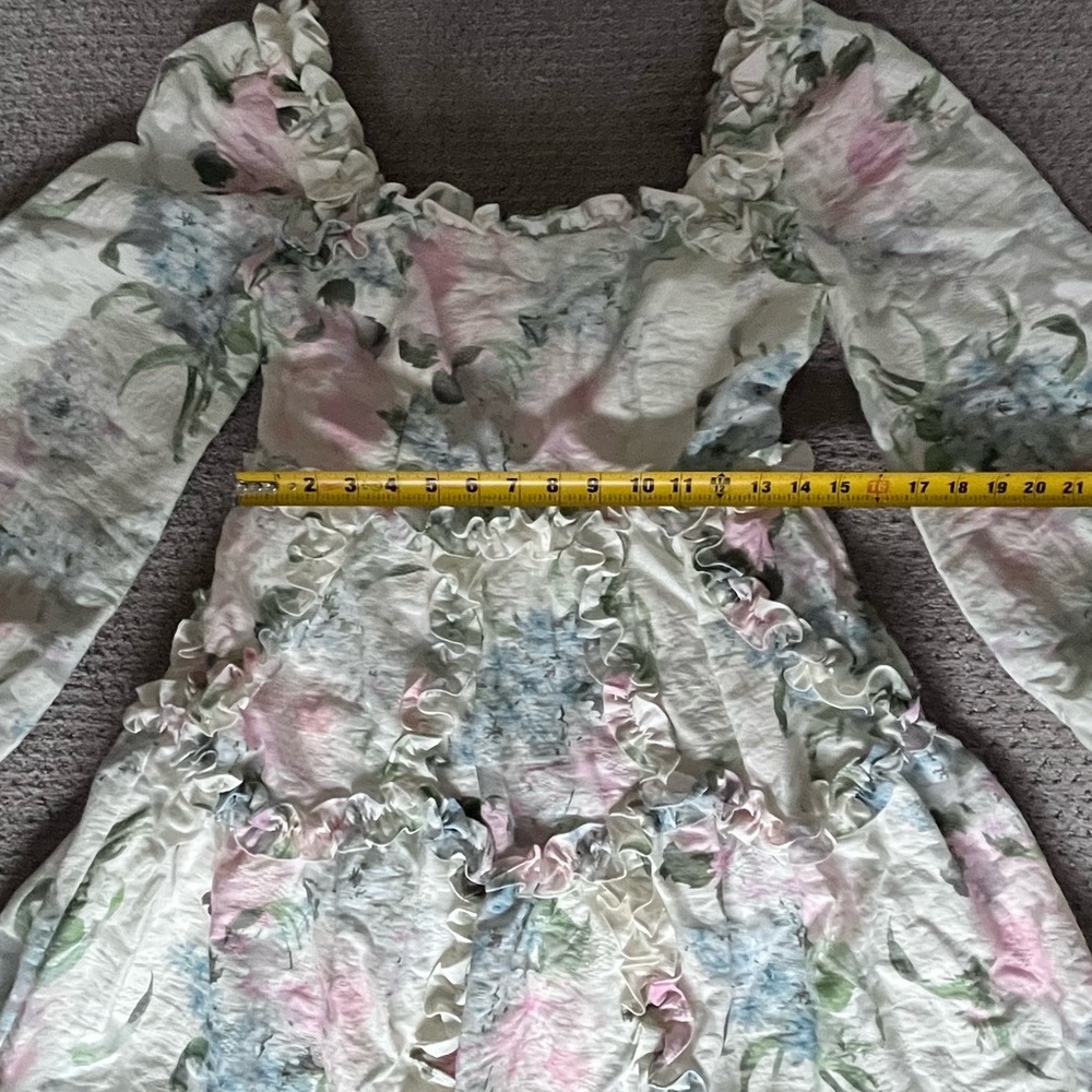 PRICE FIRM @340 Needle and Thread Posy Blossom ankle gown NWOT🤍 - Picture 14 of 14